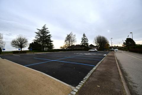 Nouveau parking de l'école Saint-Exupéry