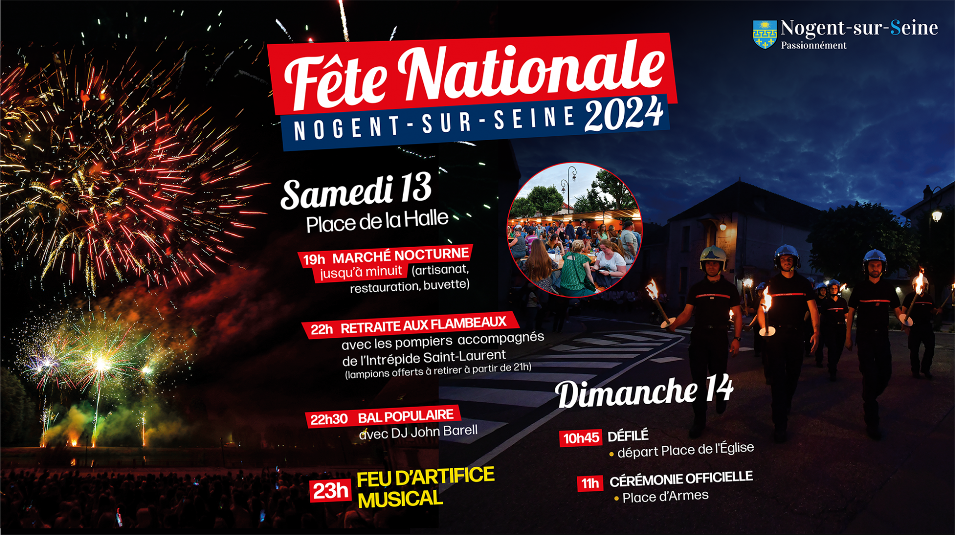 Festivités des 13 et 14 juillet